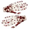 Skeleton Bone Hand Hairslides Blood Splattered