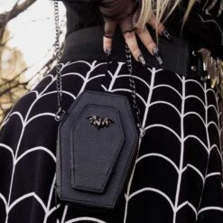 Coffin Mini Crossbody Bat Purse -Creepy Wear World BCBCBT 6 81ccbf95 4ab6 4c09 aa5c 0afc26e9ee12