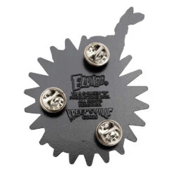 Elvira Ghostcoaster Glitter Enamel Pin -Creepy Wear World BEEGCG 3