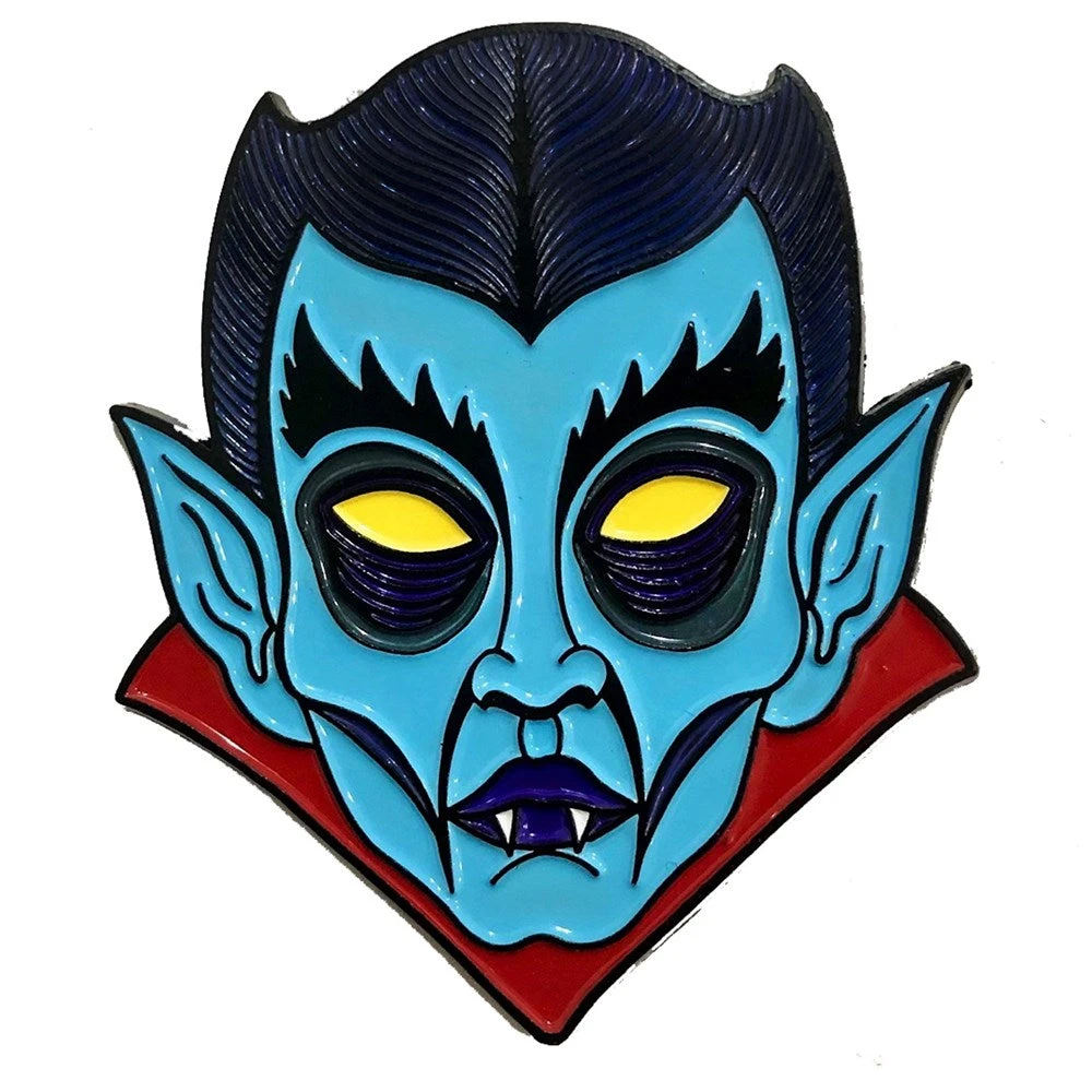 Graves Monster Dracula Enamel Pin 1 Graves Monster Dracula Enamel Pin