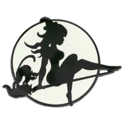 Moon Witch Glow Enamel Pin