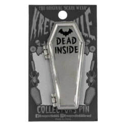 Dead Inside Open Coffin Enamel Pin -Creepy Wear World BEOCDI 3 ff16fe1d 58d7 450f 83f0 5e6b913a9299