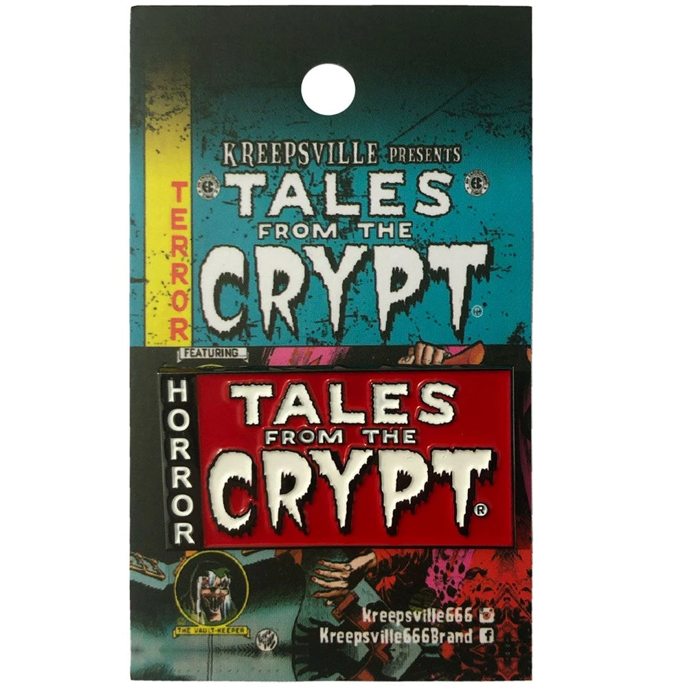 Tales From The Crypt Logo Enamel Pin Badge 3 Tales From The Crypt Logo Enamel Pin Badge - Image 3