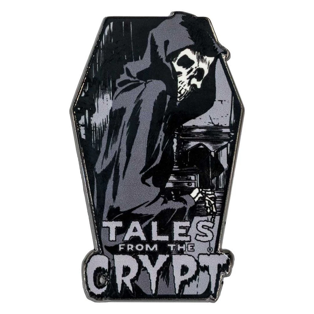 Tales From The Crypt Reaper Coffin Enamel Pin 1 Tales From The Crypt Reaper Coffin Enamel Pin