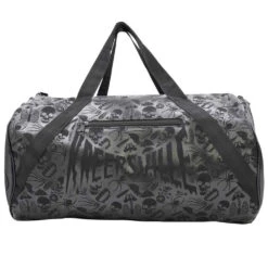 Skull Black Barrel Bag 8 Skull Black Barrel Bag -Creepy Wear World BGBSB 3