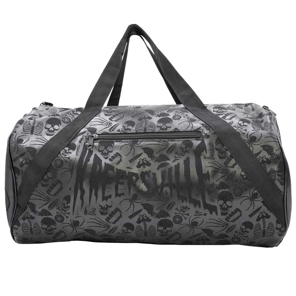 Skull Black Barrel Bag 3 Skull Black Barrel Bag - Image 3
