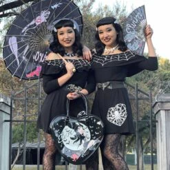 Elvira Bewitched Heart Bag 11 Elvira Bewitched Heart Bag -Creepy Wear World BGHEB 6