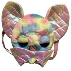Sugarfueled Bat Rainbow Plush Bag