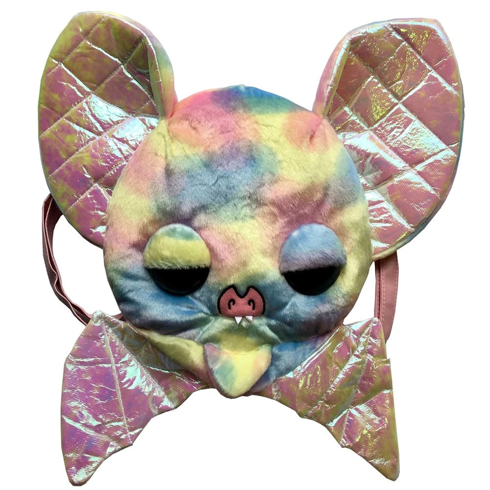 Sugarfueled Bat Rainbow Plush Bag 2 Sugarfueled Bat Rainbow Plush Bag - Image 2