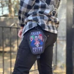 Tales From The Crypt Coffin Clip Pouch -Creepy Wear World BGTFTCCCP 4