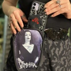 Vampira Plan 9 Coffin Clip Pouch -Creepy Wear World BGVP9CCP 4