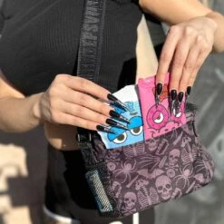 Death Repeat Coffin Insulated Lunch Bag 10 Death Repeat Coffin Insulated Lunch Bag -Creepy Wear World BLBCDR 5