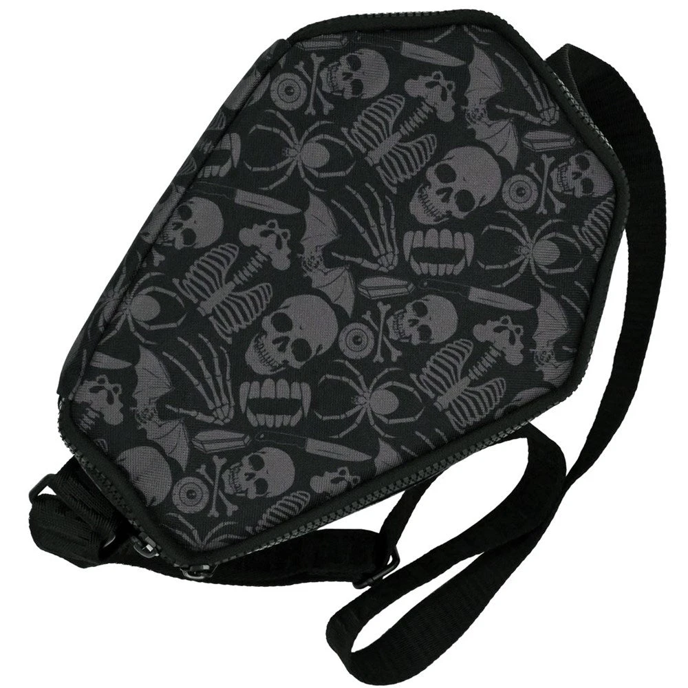 Death Repeat Coffin Insulated Lunch Bag 1 Death Repeat Coffin Insulated Lunch Bag