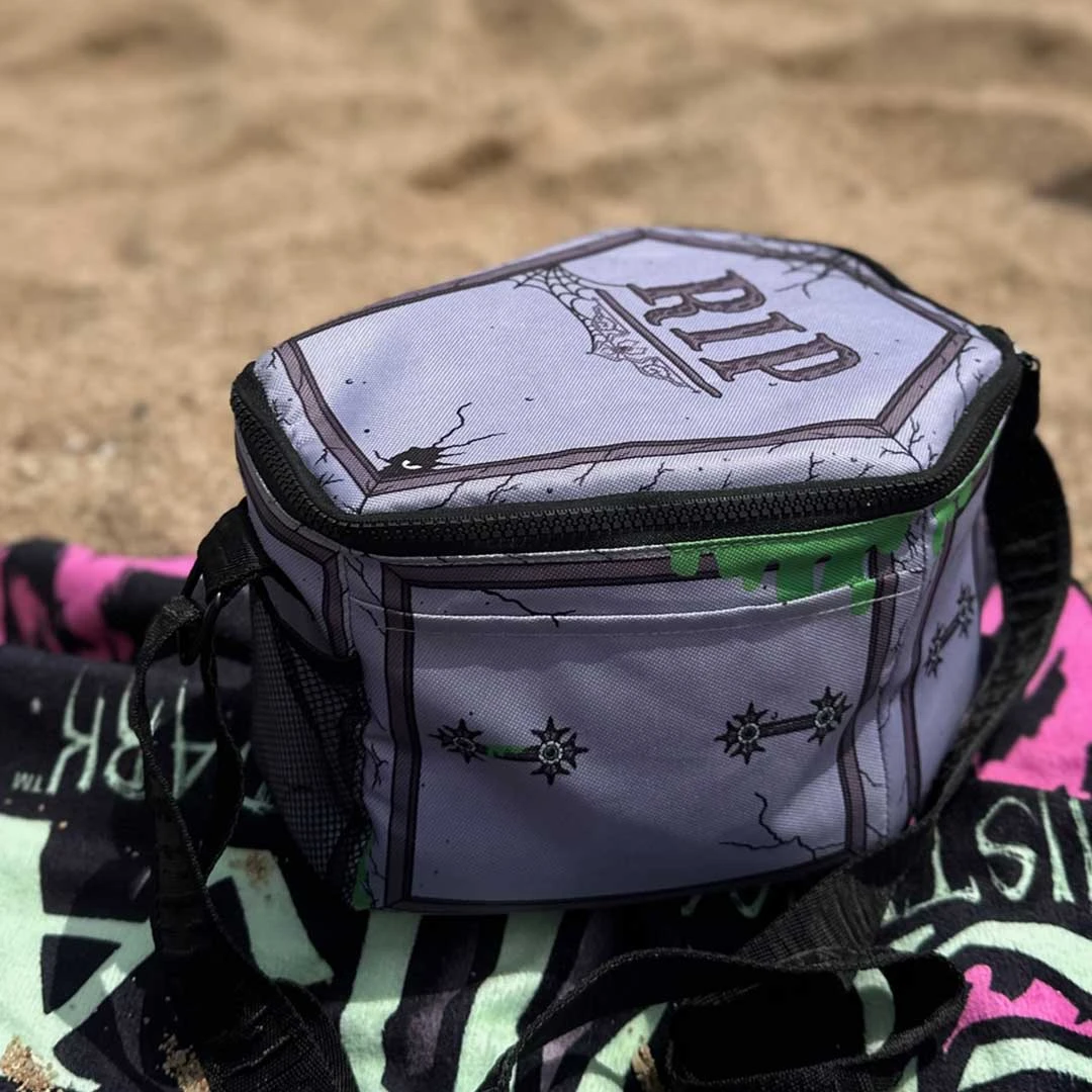 Spooky Rip Coffin Insulated Lunch Bag 5 Spooky Rip Coffin Insulated Lunch Bag - Image 5