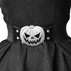 Elastic Waist Belt Trick Or Treat Pumpkin Black -Creepy Wear World BTWTTPB 3 77c57631 b43d 4d6b badb 06f13228d376