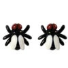 Fly Black Stud Earring
