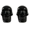 Skull Stud Black Earring