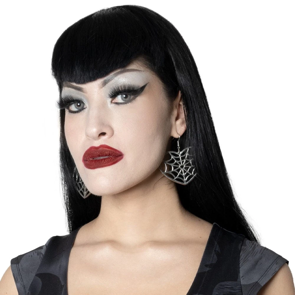 Web Heart Earring 2 Web Heart Earring - Image 2