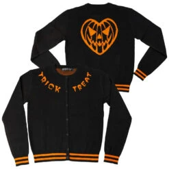 Trick Or Treat Cardigan -Creepy Wear World GCSTT 3