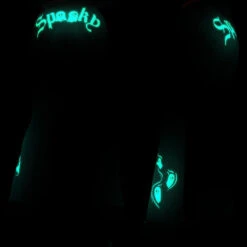 Spooky Ghost Glow Flare Leggings -Creepy Wear World GFLSG 3