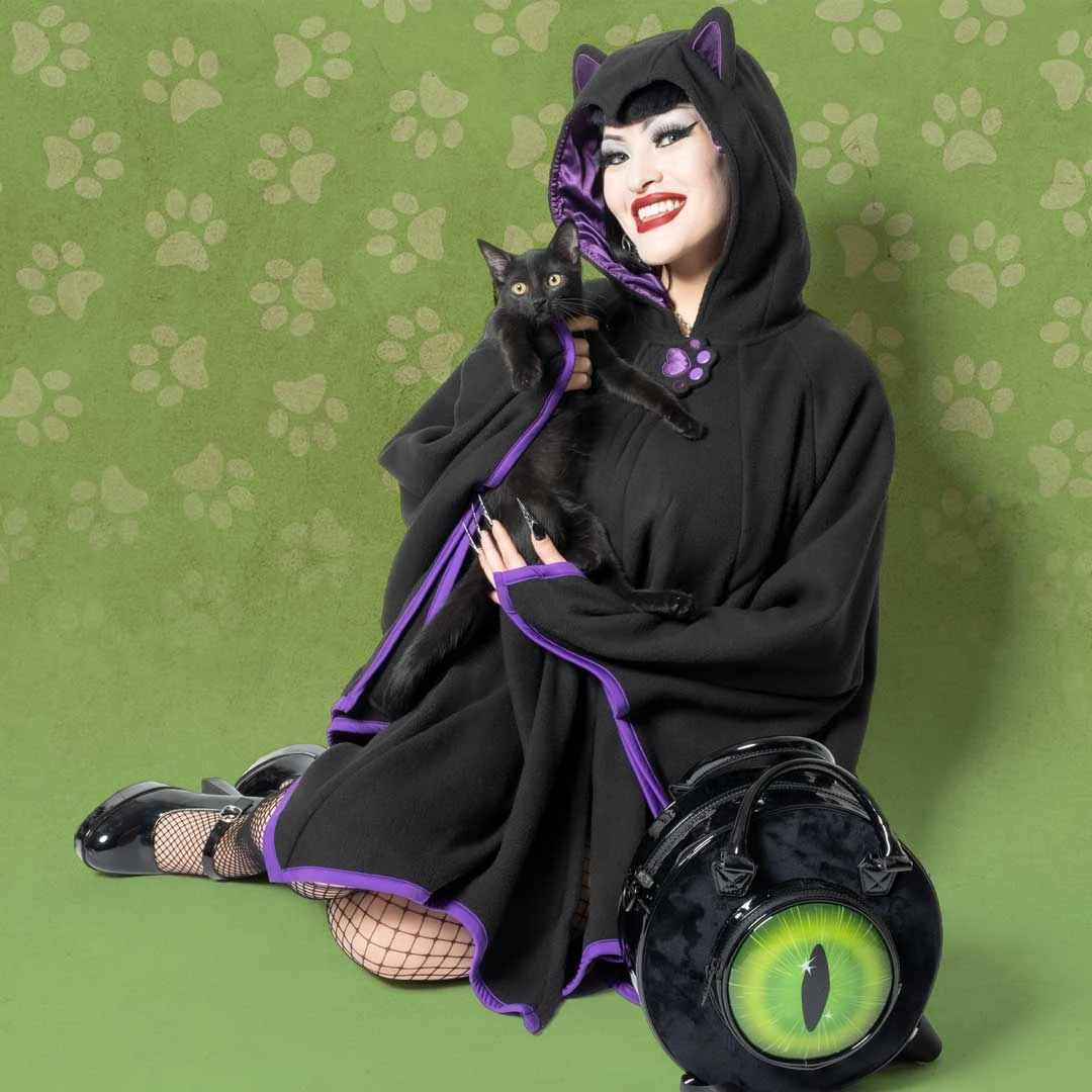 Black Cat Web Cape 5 Black Cat Web Cape - Image 5