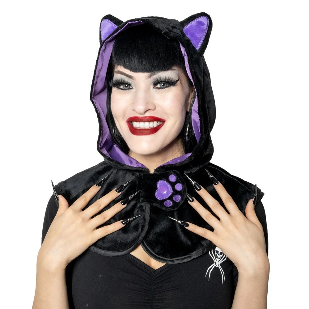 Black Cat Horror Hood 3 Black Cat Horror Hood - Image 3