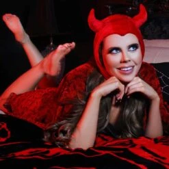 Devil Red Horror Hood 10 Devil Red Horror Hood -Creepy Wear World GHHDR 5 92197842 8cc3 4c5c 8506 7786ed843c0c