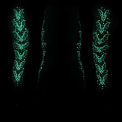 Bat Outline Glow Leggings -Creepy Wear World GLBOG 3 c787057f 9bfc 45a1 ab8b 271a1f9d9465