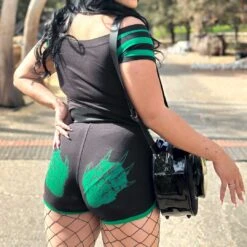 Creature Hand Womens Booty Shorts 10 Creature Hand Womens Booty Shorts -Creepy Wear World GRSCH 5