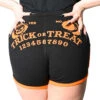 Trick Or Treat Spirit Board Womens Booty Shorts