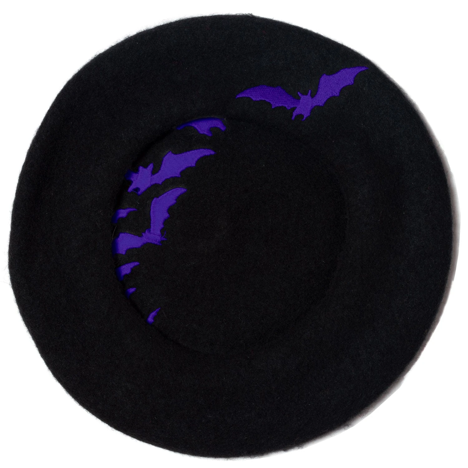 Bat Repeat Purple Beret Hat 4 Bat Repeat Purple Beret Hat - Image 4