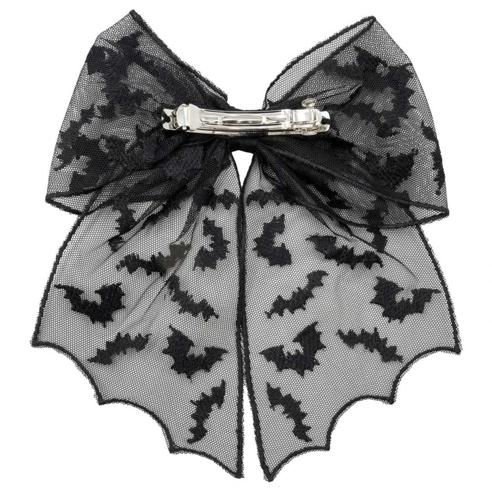 Bat Lace Hair Bow 2 Bat Lace Hair Bow - Image 2
