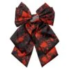 Blood Splatter Cleaver Satin Hair Bow