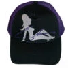 Elvira Trucker Girl Purple Hat