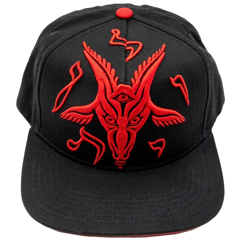 Satanic Goathead Baseball Hat 1 Satanic Goathead Baseball Hat