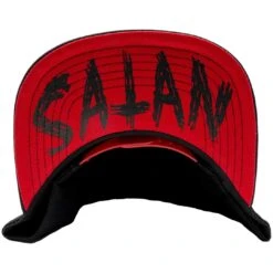 Satanic Goathead Baseball Hat 7 Satanic Goathead Baseball Hat -Creepy Wear World HBSGHR 3 eec4f48d 256d 4e44 b285 4d017ea37355