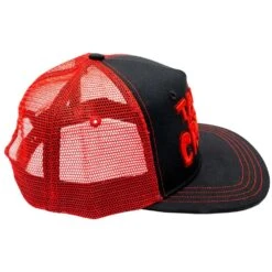 Tales From The Crypt Red Trucker Hat -Creepy Wear World HBTFCR 3
