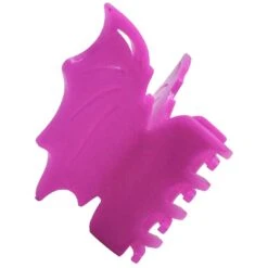 Bat Hair Claw Clip Pink 9 Bat Hair Claw Clip Pink -Creepy Wear World HCCBP 4