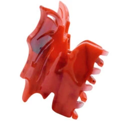Bat Hair Claw Clip Red -Creepy Wear World HCCBR 3
