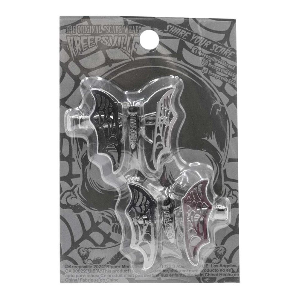 Bat Spring Web Wing Clip 3 Bat Spring Web Wing Clip - Image 3