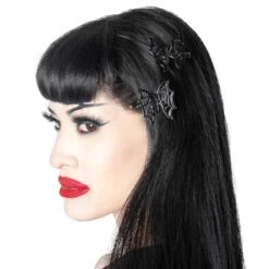 Bat Spring Web Wing Clip 8 Bat Spring Web Wing Clip -Creepy Wear World HCCBSW 4