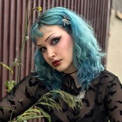 Bat Spring Web Wing Clip 9 Bat Spring Web Wing Clip -Creepy Wear World HCCBSW 5