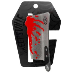 Cleaver Silver Glitter Claw Clip -Creepy Wear World HCCCSG 3