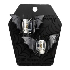 Bat Med Claw Clip Set Black -Creepy Wear World HCCSMBB 3
