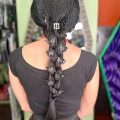 Bat Mini Claw Clip Set Black -Creepy Wear World HSBCM4 5