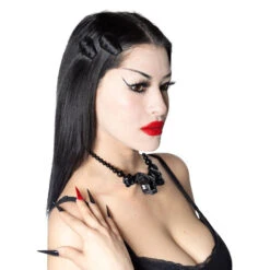 Coffin Snap Hair Clip Black -Creepy Wear World HSCCB 3