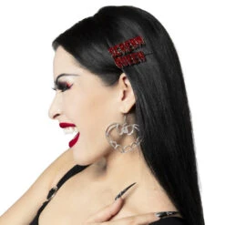 Scream Queen Text Hair Slides 7 Scream Queen Text Hair Slides -Creepy Wear World HSTSQ 3 b8f25a1d 9b51 4aad 9630 3a52a38e50b1