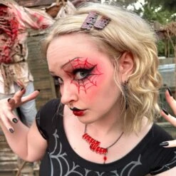 Scream Queen Text Hair Slides 9 Scream Queen Text Hair Slides -Creepy Wear World HSTSQ 5