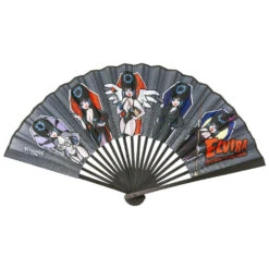 Elvira Comic Coffin Fabric Fan
