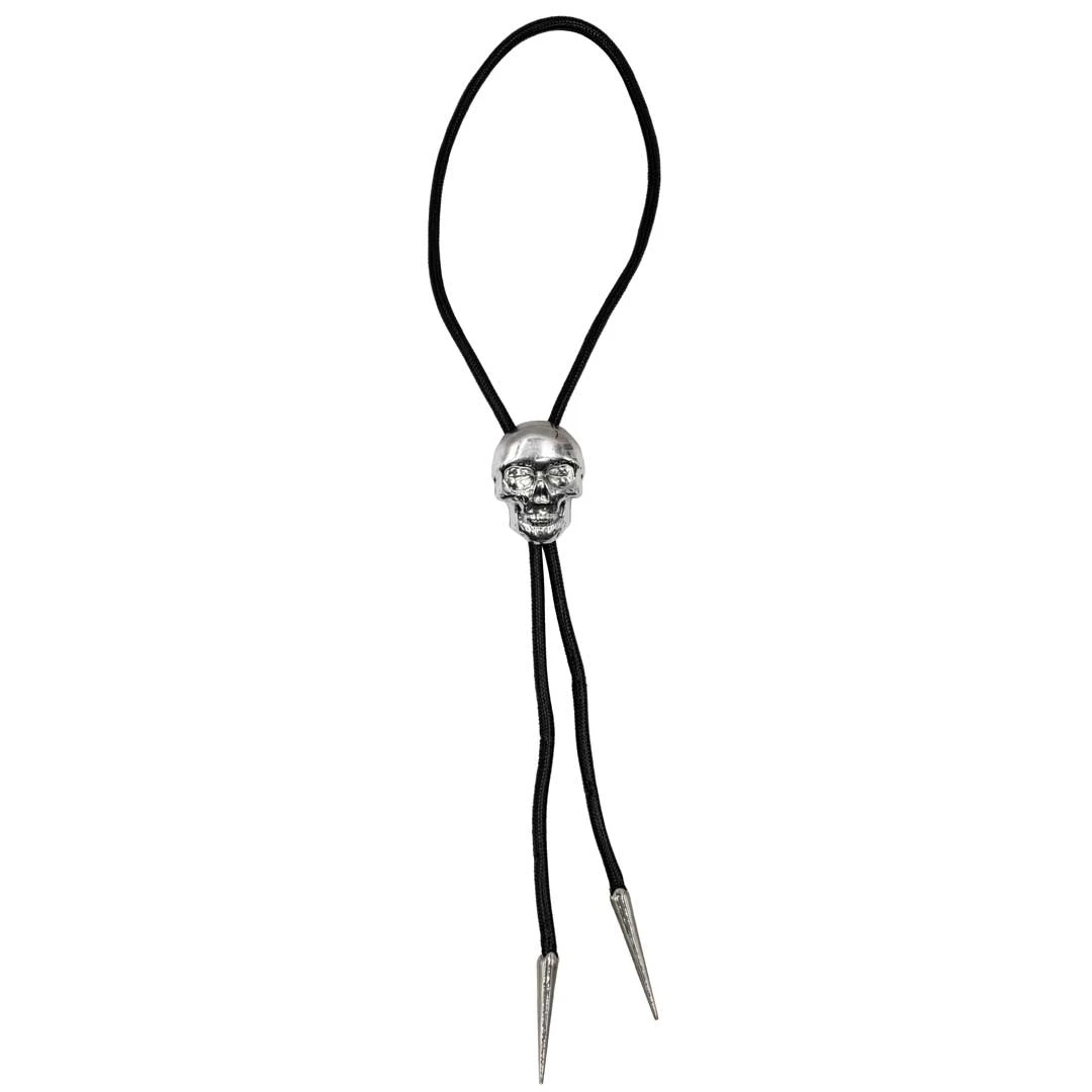 Skull Chrome Bolo Western Tie 4 Skull Chrome Bolo Western Tie - Image 4